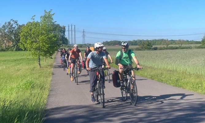 Cycling from Copenhagen to Malmö as part of the Green Future Ride EFUF NextGen 2026