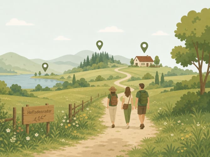 Il mio obiettivo con questo progetto Il mio obiettivo è creare una piattaforma sociale aperta, dove tutti possano trovare gratuitamente negozi agricoli e idee per gite in campagna, e dove le piccole aziende diventano visibili senza dover pagare per la loro visibilità. Quando Hofladenradar cresce, ne beneficia tutta la regione: le persone, le fattorie e il paesaggio.