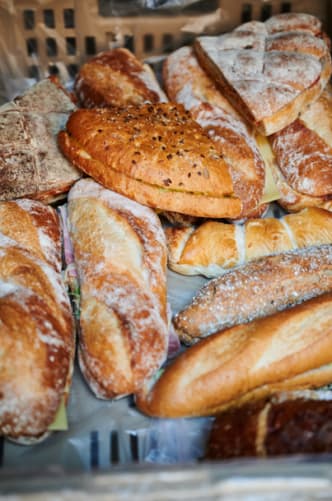Neu: Brot, Sandwiches, Süsses ’von gestern’