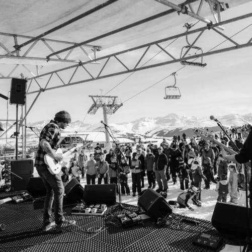 Dario Hess Band Live in Breil/Brigels