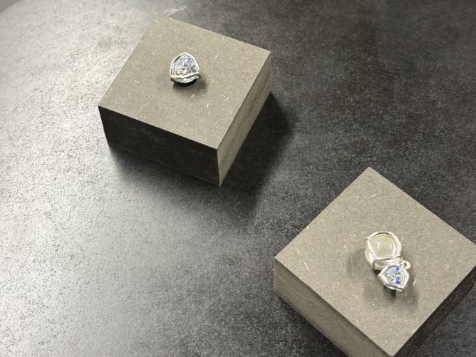Les boucles d'oreilles studs (le prix de la tombola !)