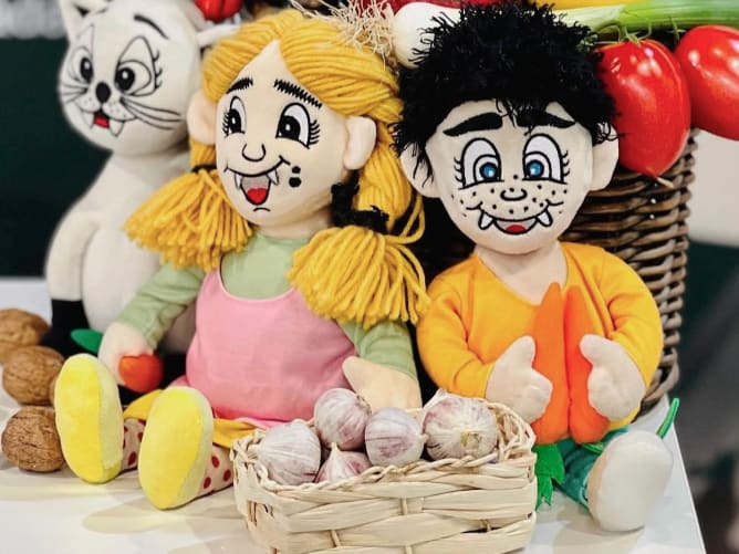Figuren, Fantasie und gesunde Ernährung