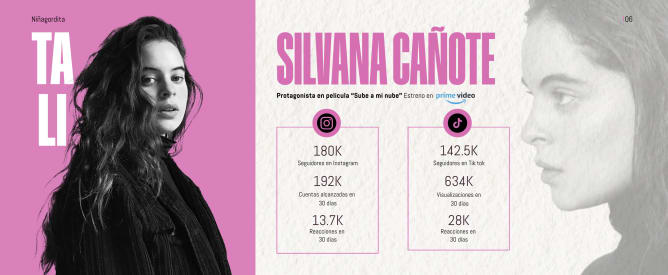 Silvana Cañote, Hauptdarstellerin und ausführende Produzentin des Films.