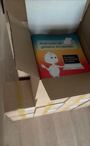 Blick in die Kisten