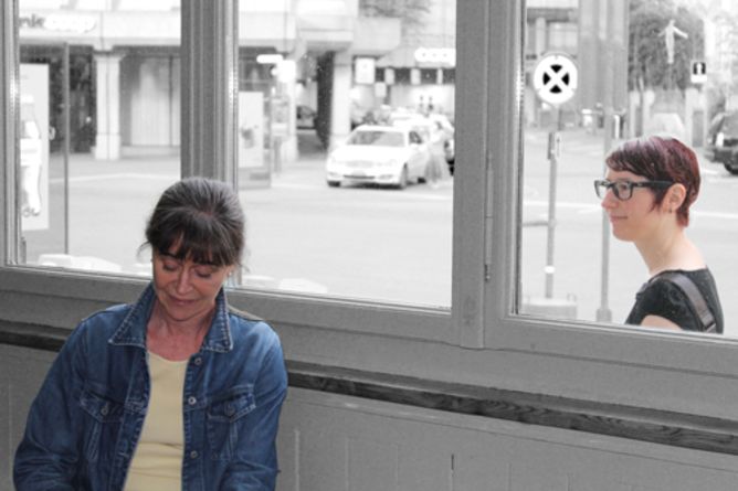 Unsere Autorinnen: Nathalie Kellenberger (re) und Jaqueline Stahl (li) Content