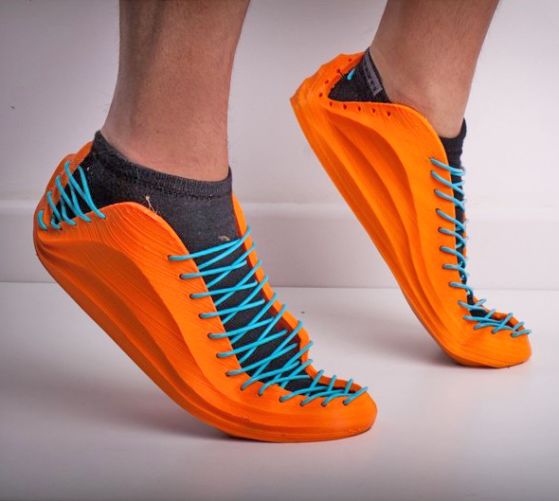 Chaussures imprimées, matière FilaFlex Content