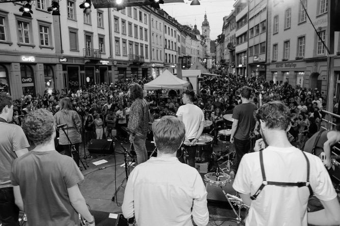 Musig uf de Gass 2014, St.Gallen Content