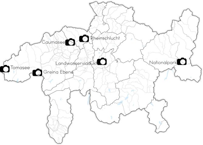 Karte mit Locations
