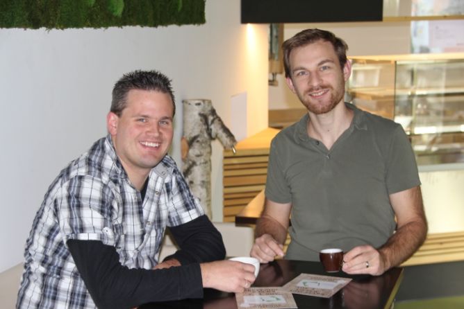 Andreas Wipfli und Aaron Bohl Content