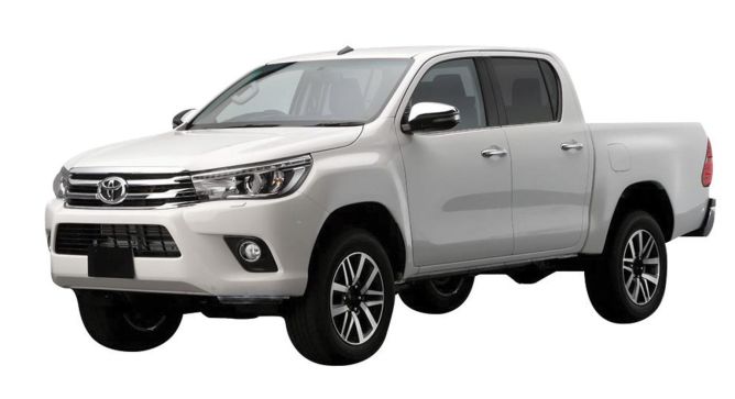 Toyota HiLux PickUp mit Doppelkabine Content