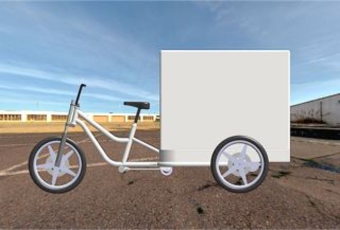 La maquette de notre futur triporteur électrique