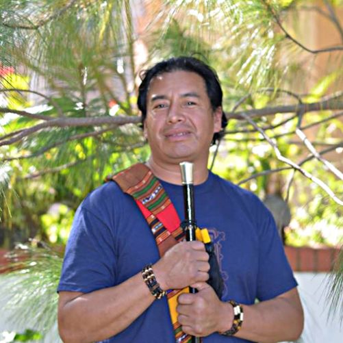 Arcadio Salanic, directeur du Centre Maya pour la Paix Content