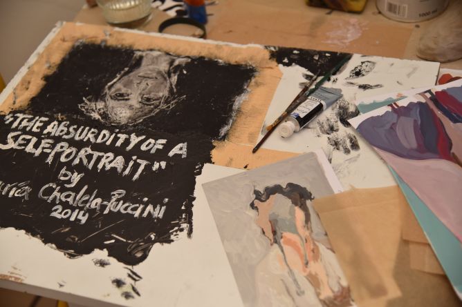 Maria Chalela-Puccini: The Absurdity of a Self-Portrait