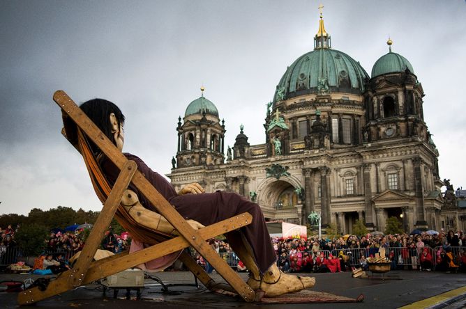 La Petite Géante à Berlin, en 2009. © LAURENT WEYL-ARGOS Content