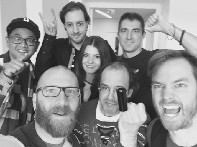 The TFM team - Recording our first album in 2016! Content