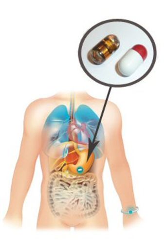 Gélules ingérables Body Cap permettant de mesurer les variations de la température interne pendant la course Content