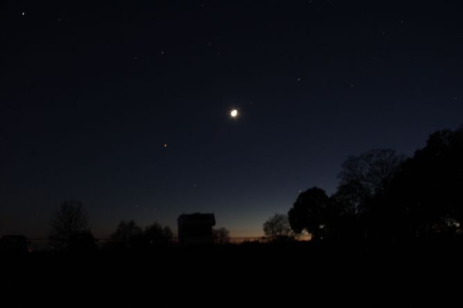 Die Schönheit des Universums, und die Ruhe der Nacht.