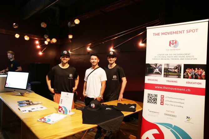 Core Team of The Movement Association: Lucas, Coskun, Jason (f.l.t.r.) Content