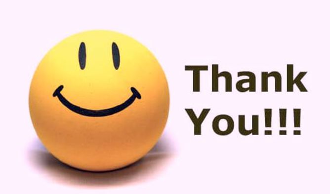 You brought us smiles! Thank you.