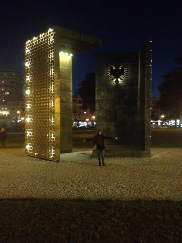 Tirana by night!