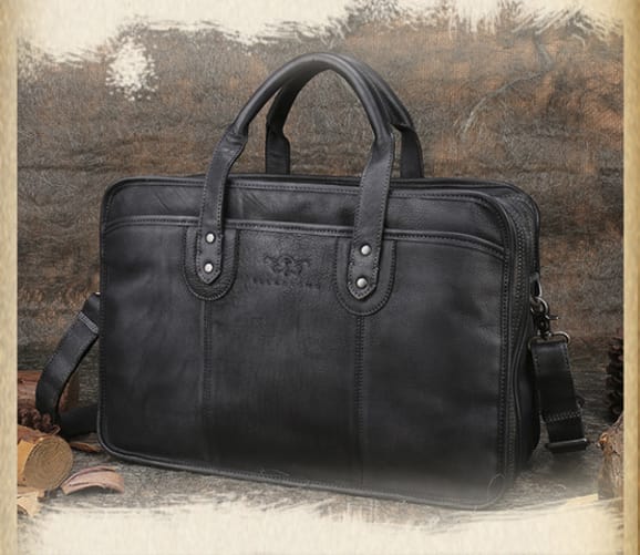 ELLA AND MO - Business Ledertasche