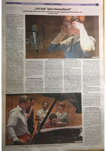 Argentinisches Tageblatt 16.März 2018 Content