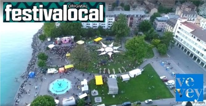 Vue drone RIVAGE - VEVEY Content