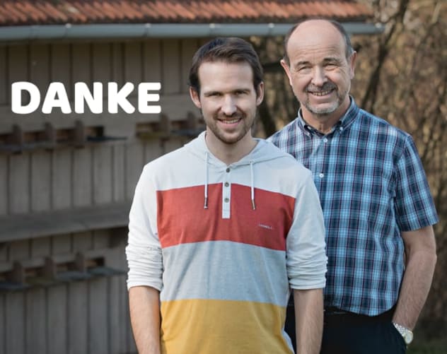 Danke für deine Unterstützung! Content