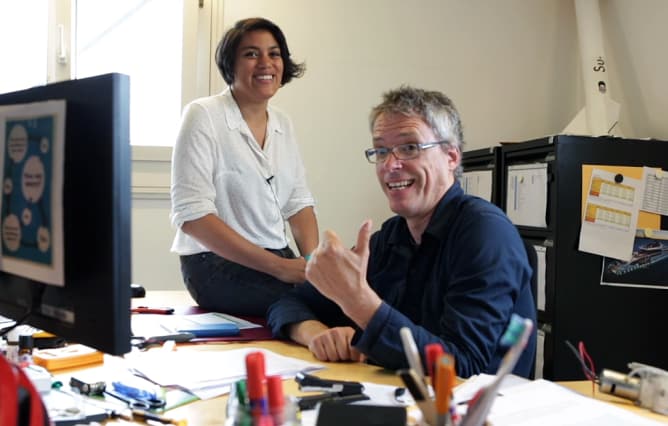 Aude Haenni, Lionel Cretegny Content