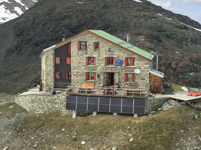 Cabane des Dix : état actuel