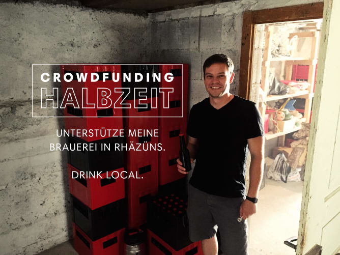 Sam mit neuem Braugang im Keller Content