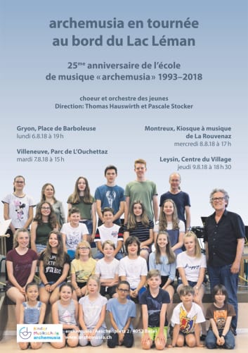 archemusia en tournée
