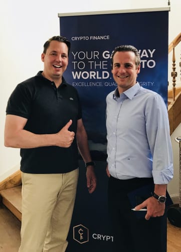 Crypto Finance CEO Jan Brzezek Content