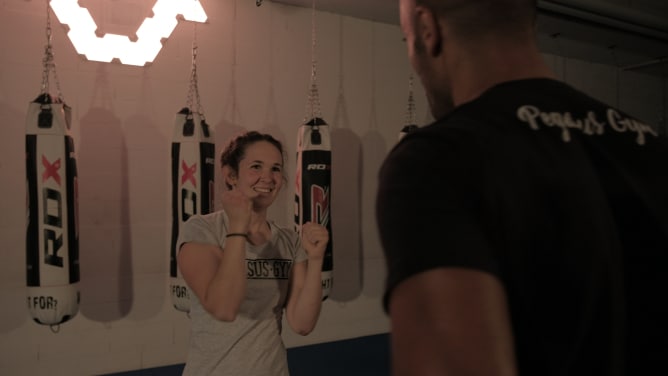 Un entraînement de boxe, le nouvel élan après la course à pied.