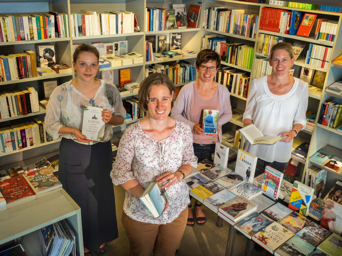 v.l.: Nina Brutsche, Ursina Boner, Angela Müller, Ursula Huber Content