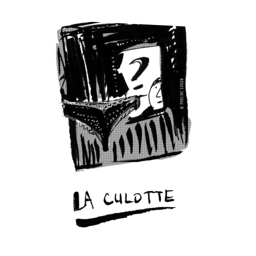 La Culotte - illustration @ Pauline lugon Content