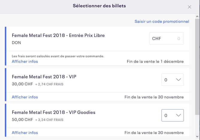 New Ticketing Content