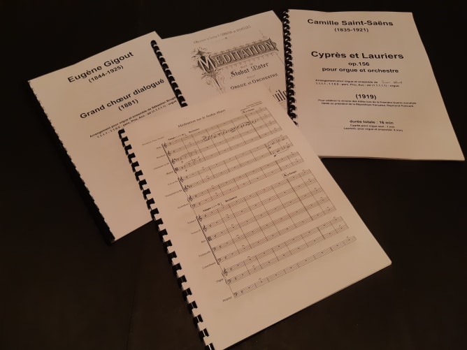 Les partitions des nouveaux arrangements ! Content