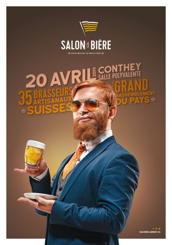L'affiche du Salon de la Bière 2019