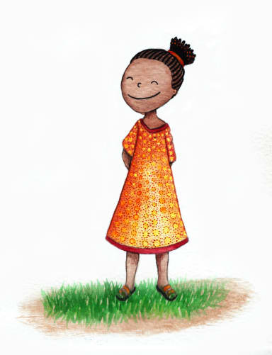 La petite fille aux mille sourires Content