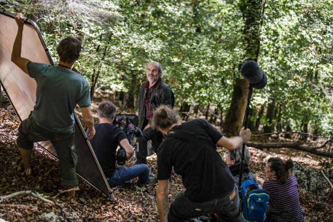 Sur le tournage de Peter K. en septembre dernier