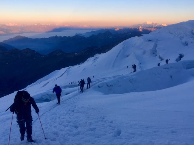 une montagne d'oxygène