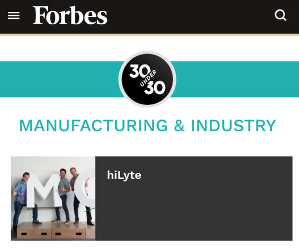Forbes 30under30 Content