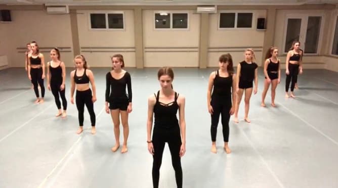 Formation des Stückes «Just come home»