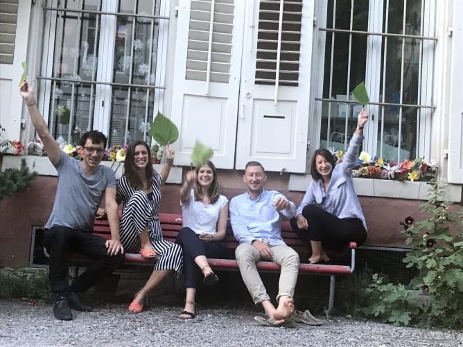Das ekwal Team: Milan, Stefanie, Natalie, Oliver und Karen <3 Content