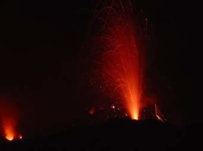 Eruption of Stromboli Content