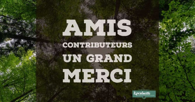 Merci à vous ! Content