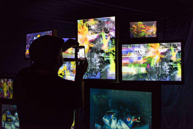 auf der Parallel Kunstmesse (c) Kollektiv Fischka Content