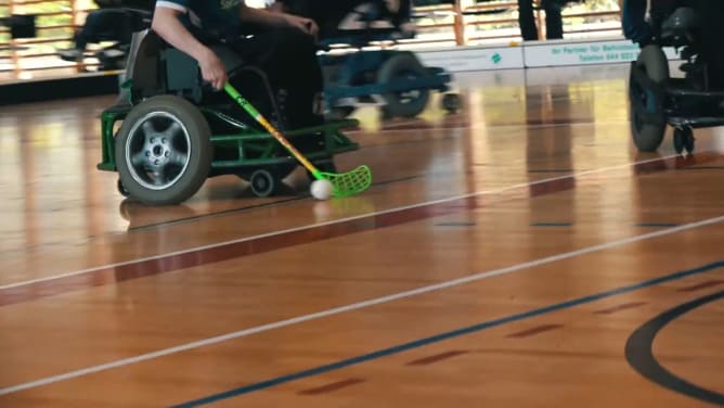 Powerchair-Hockey - dynamisch, schnell und leidenschaftlich