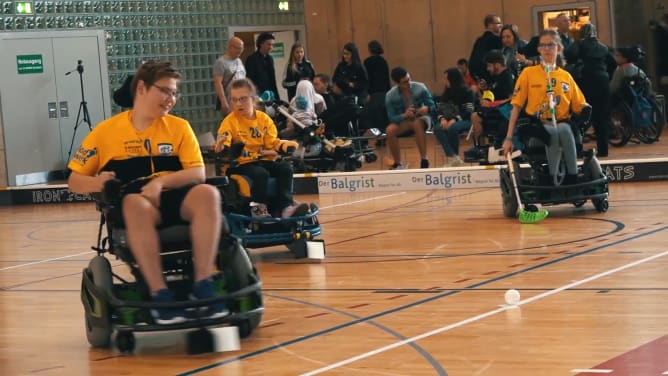 Die einzige Sportart für muskelkranke Menschen